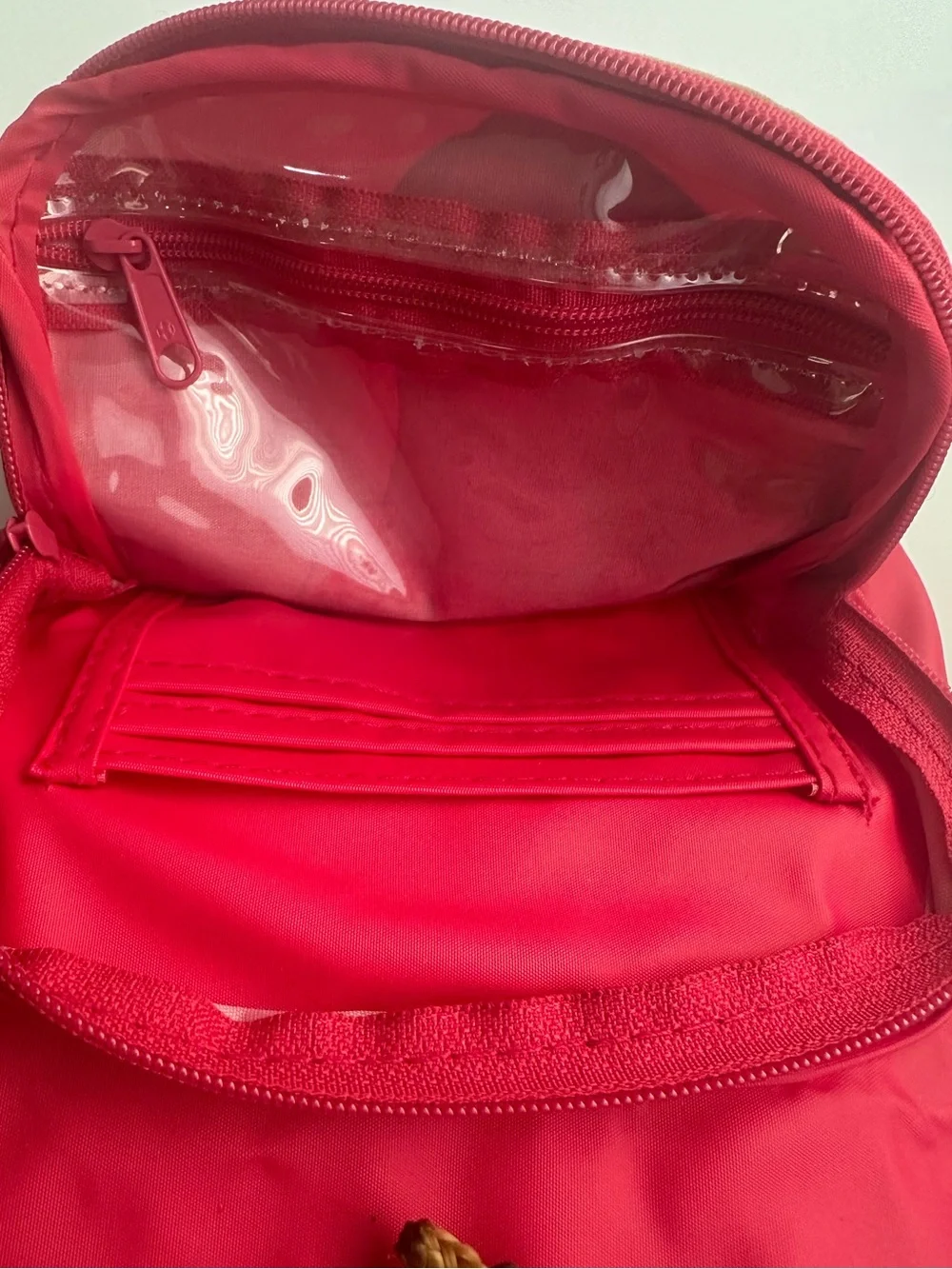 Vintage Disney Pocahontas Pyramid Mini Backpack Vinyl Purse Pink 90s Rare